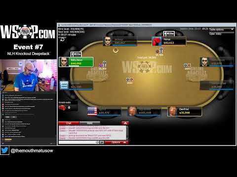 2020 WSOP Bracelet Event #7 – Knockout Tournament