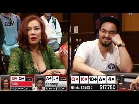 Jen Tilly CRUSHED By Bryn Kenney On The Flop | S5 E23 Poker Night in America